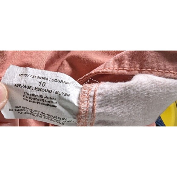 Pink women's 10 shorts Bandolino amalia preowned - Picture 7 of 7